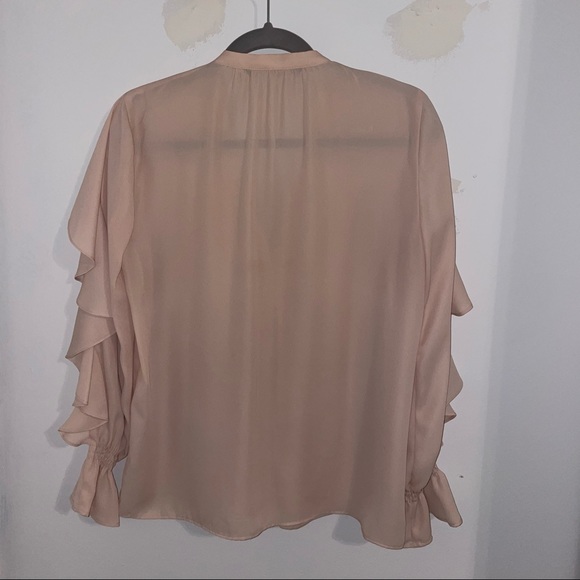 Pink Zara Blouse Top - Picture 2 of 3